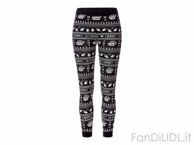 Leggings natalizi da donna Esmara, prezzo 9.99 &#8364; 
Misure: S - L
Taglie ...
