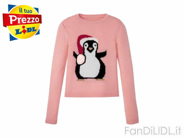 Pullover natalizio per bambina Pepperts, prezzo 8.99 &#8364; 
Misure: 6 - 14 ...