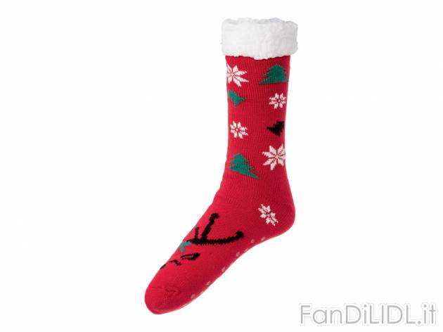 Calze antiscivolo natalizie da donna Esmara, prezzo 3.99 &#8364; 
Misure: 35 ...