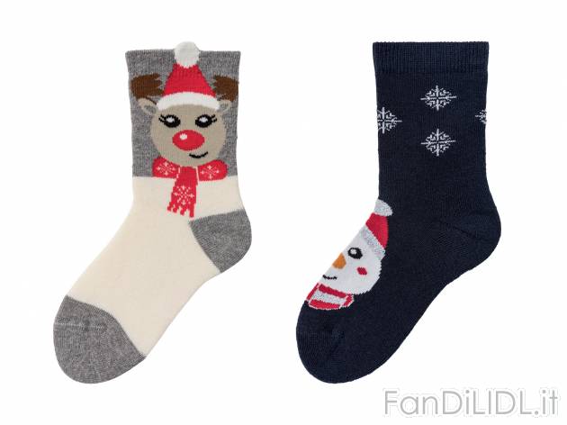 Calze natalizie per bambini Pepperts, prezzo 2.29 &#8364; 
2 paia - Misure: ...