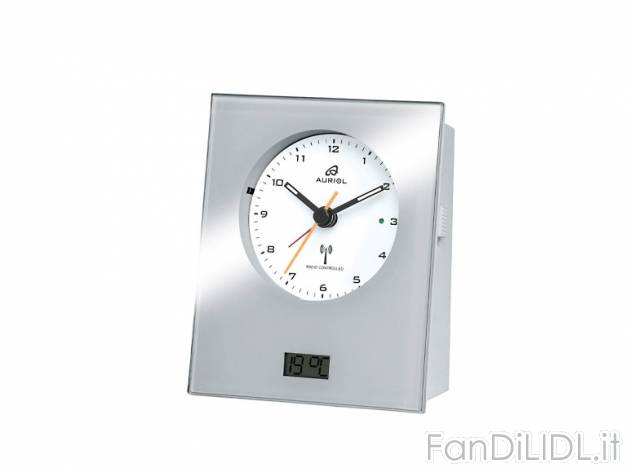 Sveglia radiocontrollata Auriol, prezzo 9,99 &#8364; per Alla confezione 
- ...