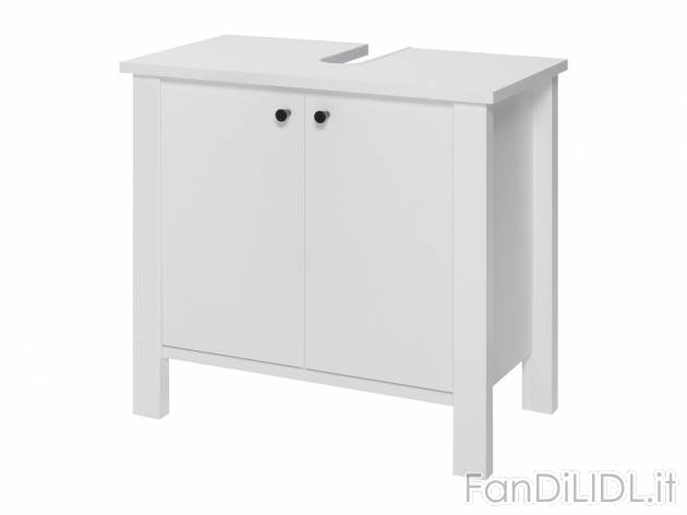 Mobiletto sottolavabo Livarno Living, prezzo 39.99 € 
- Materiale di montaggio ...