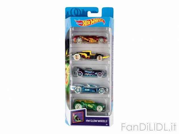 Macchinine Hotwheels, prezzo 5.99 &#8364;  
5 pezzi
Caratteristiche
