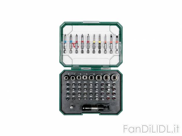 Set bit e bussole Parkside, prezzo 11.99 €  

Caratteristiche

- VPA-5891