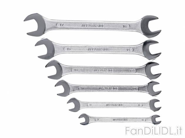Set chiavi Parkside, prezzo 6.99 €  

Caratteristiche

- VPA GS