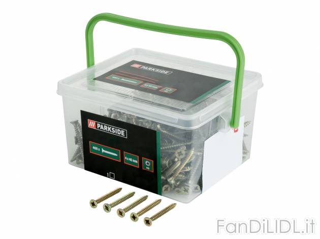 Viti per truciolato Parkside, prezzo 2.99 €  

Caratteristiche

- VPA-5891