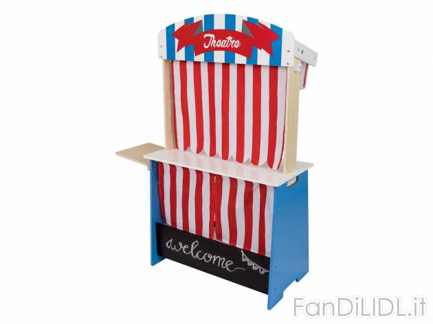 Bancarella o negozio teatro in legno Playtive, prezzo 34.99 &#8364; 
- Et&agrave; ...