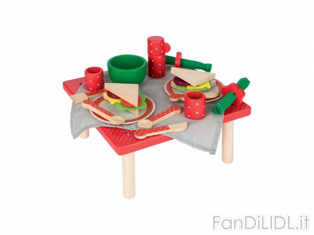 Set gioco in legno Playtive, prezzo 14.99 &#8364; 
- Et&agrave; minima: ...