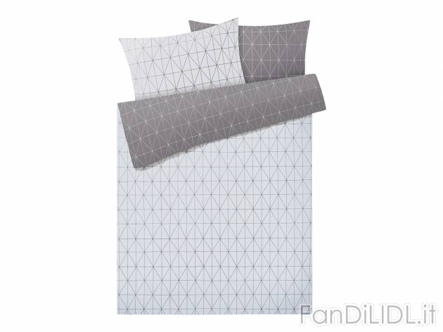 Parure copripiumino matrimoniale Meradiso, prezzo 17.99 &#8364; 
- Con abbottonatura ...