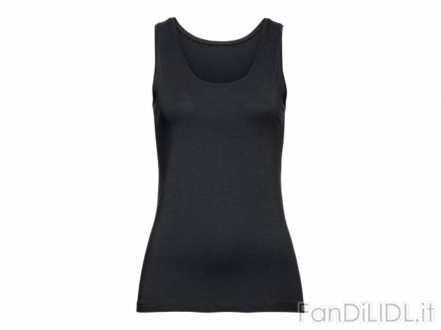 Canotta da donna in cotone biologico Esmara, prezzo 3.99 &#8364; 
Misure: S-L
Taglie ...