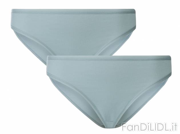 Mini Slip da donna in cotone biologico Esmara, prezzo 3.99 &#8364; 
2 pezzi ...
