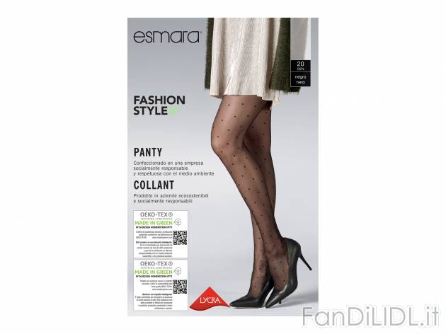 Collant da donna Esmara, prezzo 2.99 &#8364; 
Misure: S-L 
- Con punte rinforzate ...