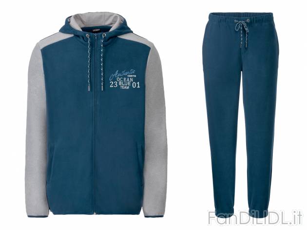 Tuta in pile da uomo Livergy, prezzo 11.99 € 
Misure: S-XL
Taglie disponibili

Caratteristiche ...
