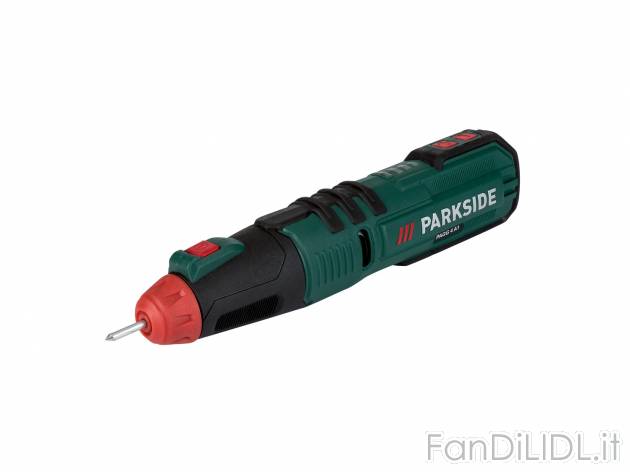 Incisore elettrico ricaricabile Parkside PAGG 4 A1, prezzo 17.99 € 
- 6 livelli ...