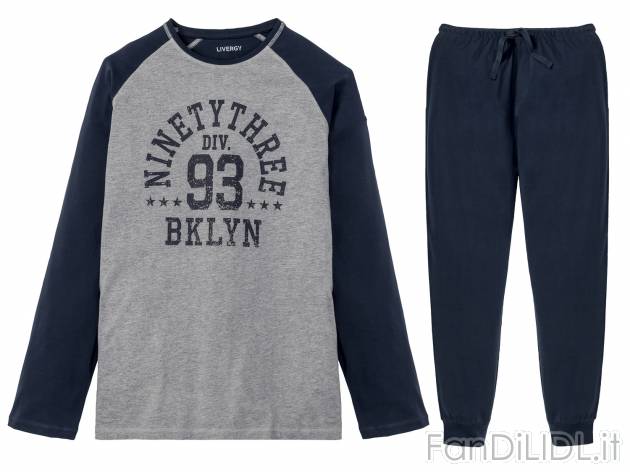 Pigiama da uomo Livergy, prezzo 8.99 € 
Misure: S-XL
Taglie disponibili

Caratteristiche

- ...