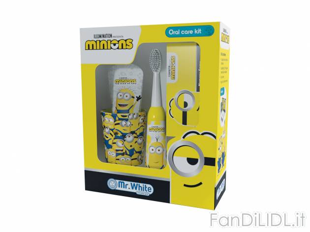 Set igiene orale Minions, Trolls , prezzo 7.99 &#8364;  
Novità