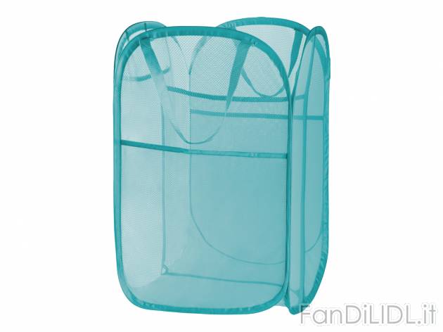 Cesto portabiancheria pop-up AquaPur, prezzo 6.99 € 
- Con 2 scomparti, 2 manici ...