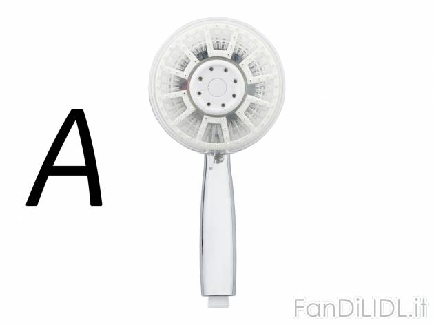 Doccetta a LED Miomare, prezzo 9.99 &#8364; 
- 6 LED e corpo cromato con ugelli ...