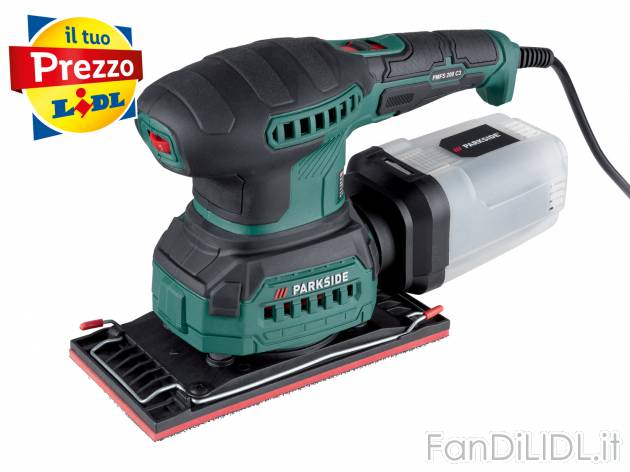 Levigatrice multifunzione 3 in 1 Parkside PMFS 200 C3, prezzo 19.99 € 
- Piastra ...