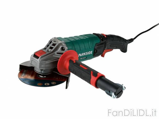 Smerigliatrice angolare Parkside PWS 125 F5, prezzo 24.99 € 
- Impugnatura frontale ...