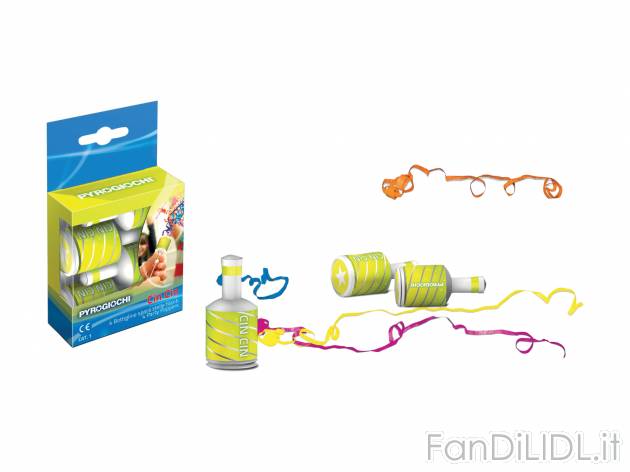 Bottigliette CIN CIN spara stelle filanti Pyrogiochi, prezzo 0.99 &#8364; 
- ...