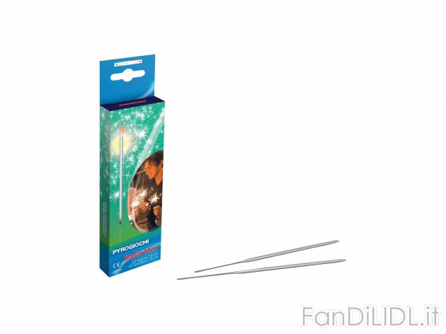 Stella MINI Pyrogiochi, prezzo 1.99 &#8364;  
-  40 pezzi
Caratteristiche