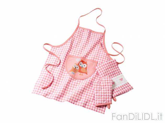 Coordinato da cucina per bambini , prezzo 6.99 &#8364; per Alla confezione 
- ...