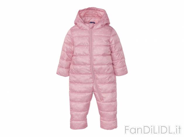 Tuta intera Lightweight per neonati Lupilu, prezzo 11.99 &#8364; 
Misure: 2-24 ...