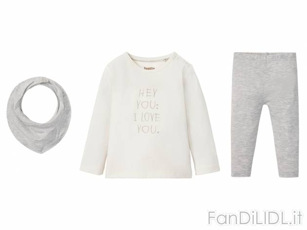 Coordinato per neonati Lupilu Pure Collection, prezzo 7.99 &#8364; 
Misure: ...