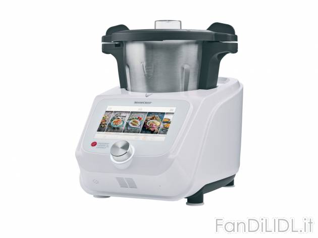 Robot da cucina multifunzione Monsieur Cuisine Connect Silvercrest Kitchen Tools, ...