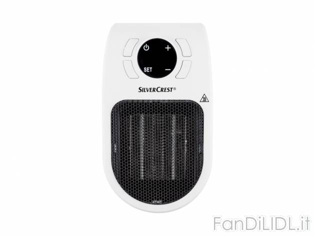 Termoventilatore Silvercrest, prezzo 14.99 € 
- Display LED con 4 comandi per ...