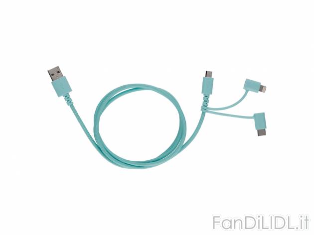 Cavo per ricarica e trasferimento dati Silvercrest, prezzo 8.99 &#8364; 
- 3 ...