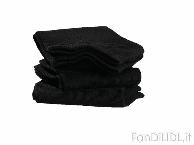 Calzini da uomo, 3 paia Livergy, prezzo 2,99 &#8364; per Alla confezione 
- ...