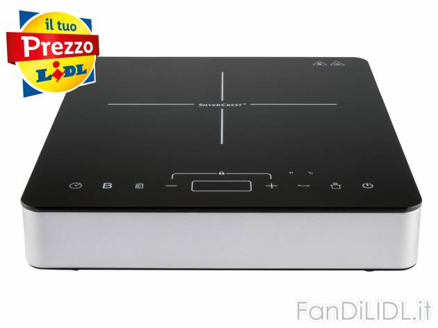 Piastra ad induzione Silvercrest Kitchen Tools, prezzo 29.99 &#8364; 
- 10 livelli ...