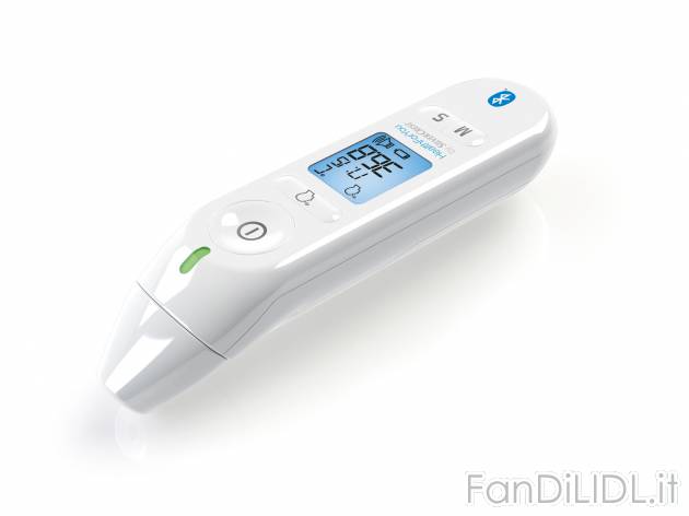 Termometro multifunzione HealthForYou Silvercrest, prezzo 17.99 € 
App gratuita ...