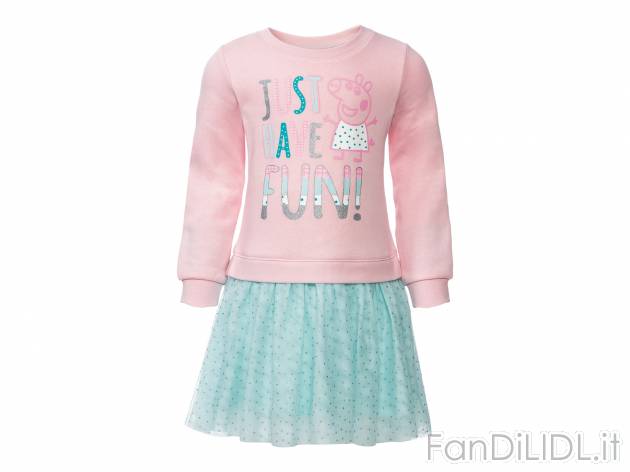 Vestitino da bambina Frozen, Peppa Pig, Paw Patrol , prezzo 9.99 € 
Misure: 2-10 ...