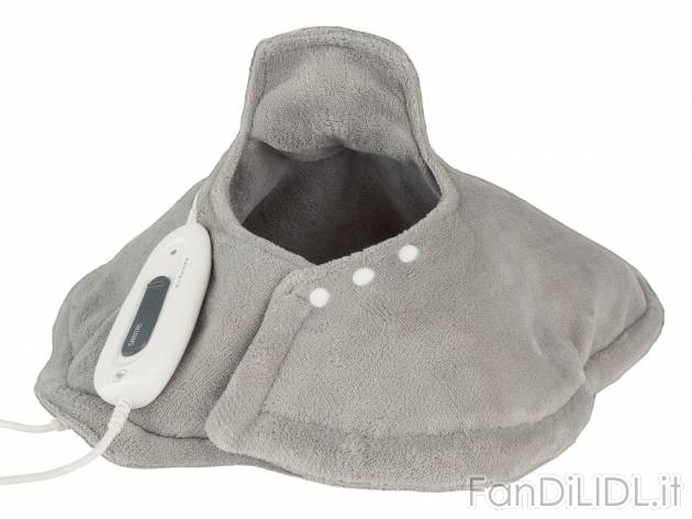 Termoforo per spalle e nuca Sanitas, prezzo 19.99 € 
- 6 livelli di temperatura
- ...