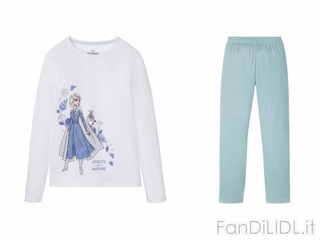 Pigiama da bambina Frozen, Paw Patrol, Peppa Pig , prezzo 7.99 € 
Misure: 2-10 ...