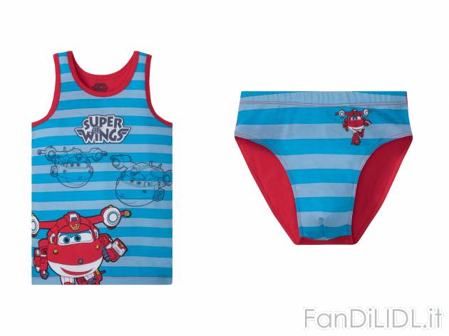 Coordinato intimo da bambino Marvel, Super Wings, Paw Patrol , prezzo 4.99 € 
Misure: ...