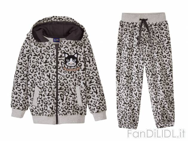 Tuta in pile per bambini , prezzo 8.99 &#8364; per Alla confezione