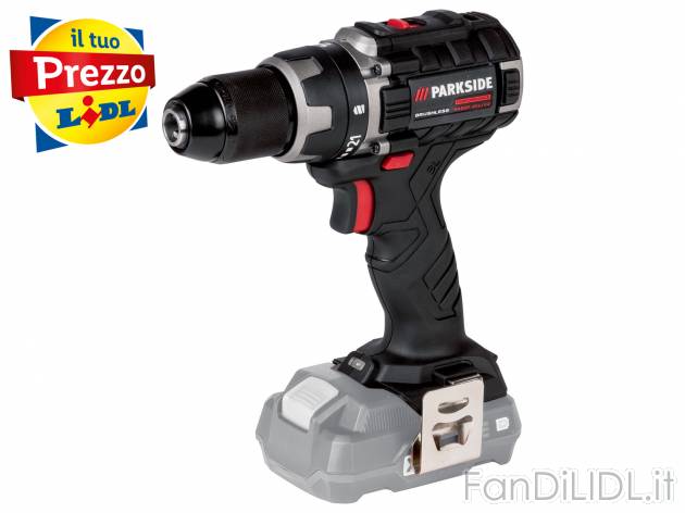 Trapano avvitatore ricaricabile Parkside, X20VTeam, Parkside Performance, prezzo ...