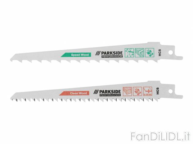 Set lame per seghetto elettrico Parkside, prezzo 3.99 €  
2 pezzi
Caratteristiche