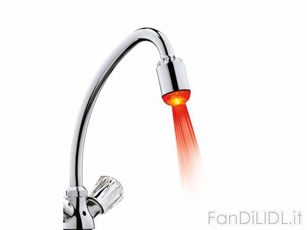 Riduttore di flusso a LED , prezzo 4.99 &#8364; per Alla confezione 
- Si illumina ...
