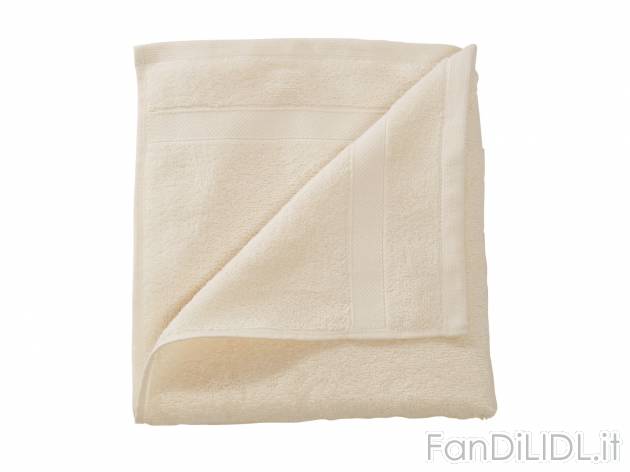 Telo bagno 100x150cm , prezzo 9.99 &#8364; per Alla confezione 
-  100% cotone