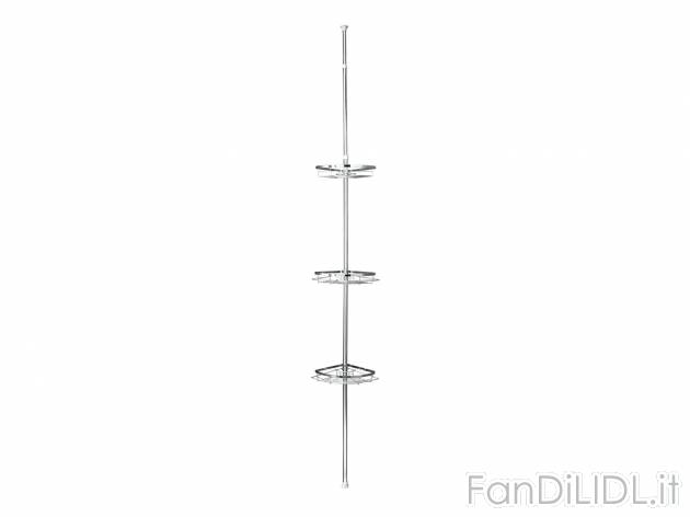 Portaoggetti telescopico per doccia , prezzo 19.99 &#8364; per Alla confezione ...