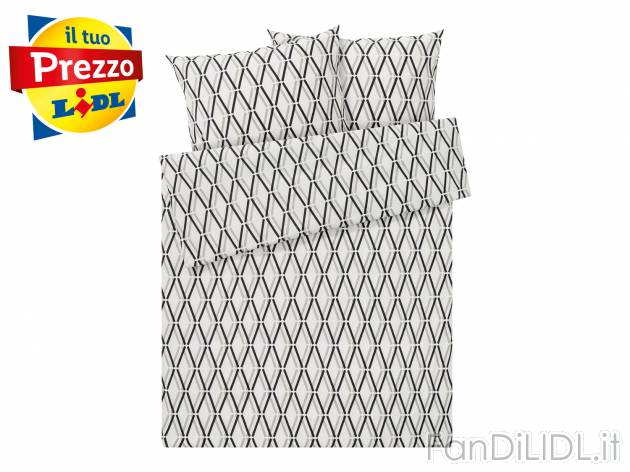 Parure copripiumino matrimoniale Meradiso, prezzo 14.99 &#8364; 
- Puro cotone
- ...