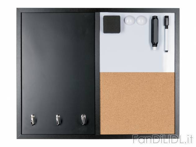 Lavagna 4 in 1 United Office, prezzo 8.99 &#8364; 
- Con lavagna per gessetti, ...