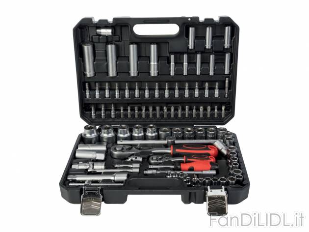 Set chiavi a bussola Powerfix, prezzo 49.00 €  
94 pezzi
Caratteristiche

- VPA GS