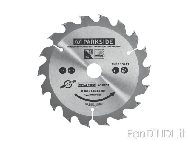 Lama per sega circolare , prezzo 3.99 EUR 
Lama per sega circolare 150 mm 
- 18 ...