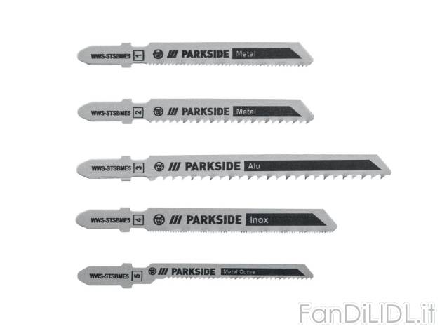 Set lame per seghetto a pendolo , prezzo 3.99 EUR 
Set lame per seghetto a pendolo ...